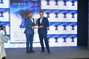 Award by Chetan Bhagat - Best Author self help Fiction 